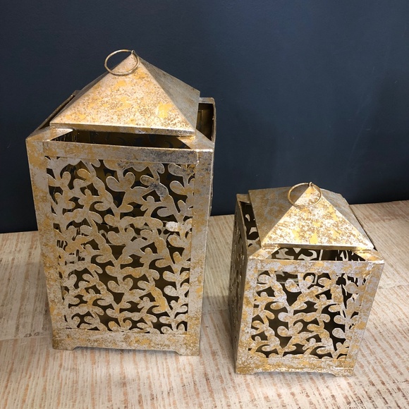 Set of 2 Garden Lanterns by Jeremie - Picture 6 of 8